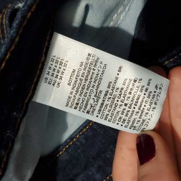 NWOT Men's Jeans 34 x 32 Slim - Picture 9 of 10